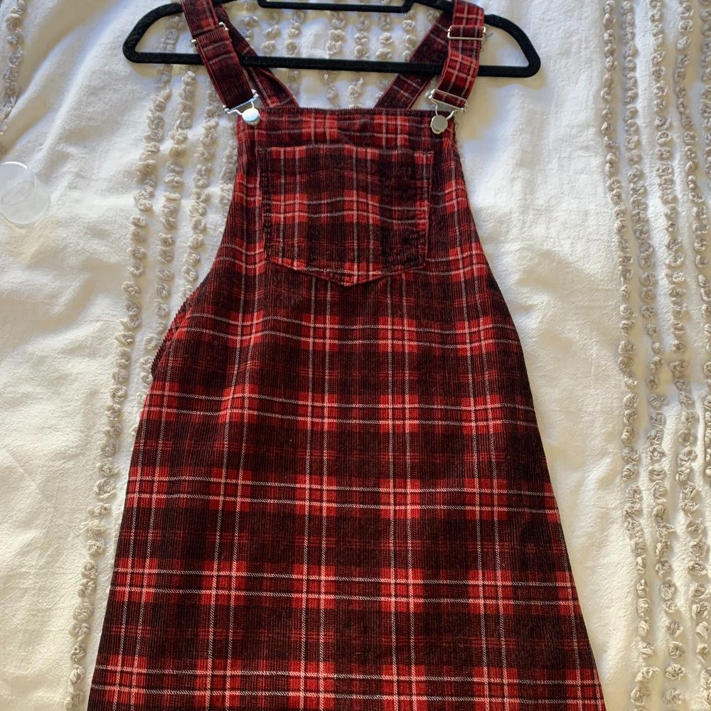 TOPSHOP plaid jumper